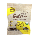 Maní bañado con chocolate 70% cacao 0 azúcar peso 21g