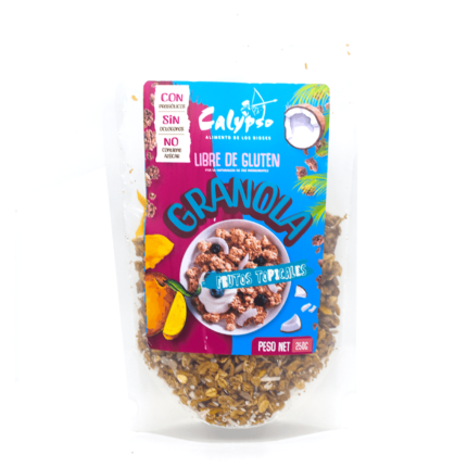 Granola 0 azucar sin gluten frutos tropicales coco & mango 250 g